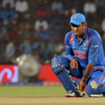 Dhoni'S Ankle Strapped After Delhi Game?