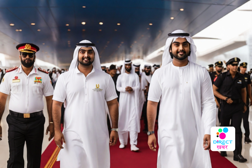 Anant Ambani: Dubai Arrival With 20+ Security