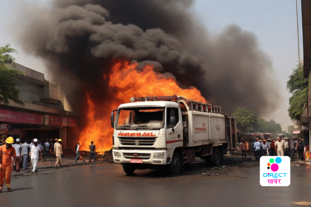 Pune'S Phoenix Mall Fire: 6 Trucks Responds