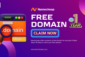 Claim Free Domain Name For 1 Year